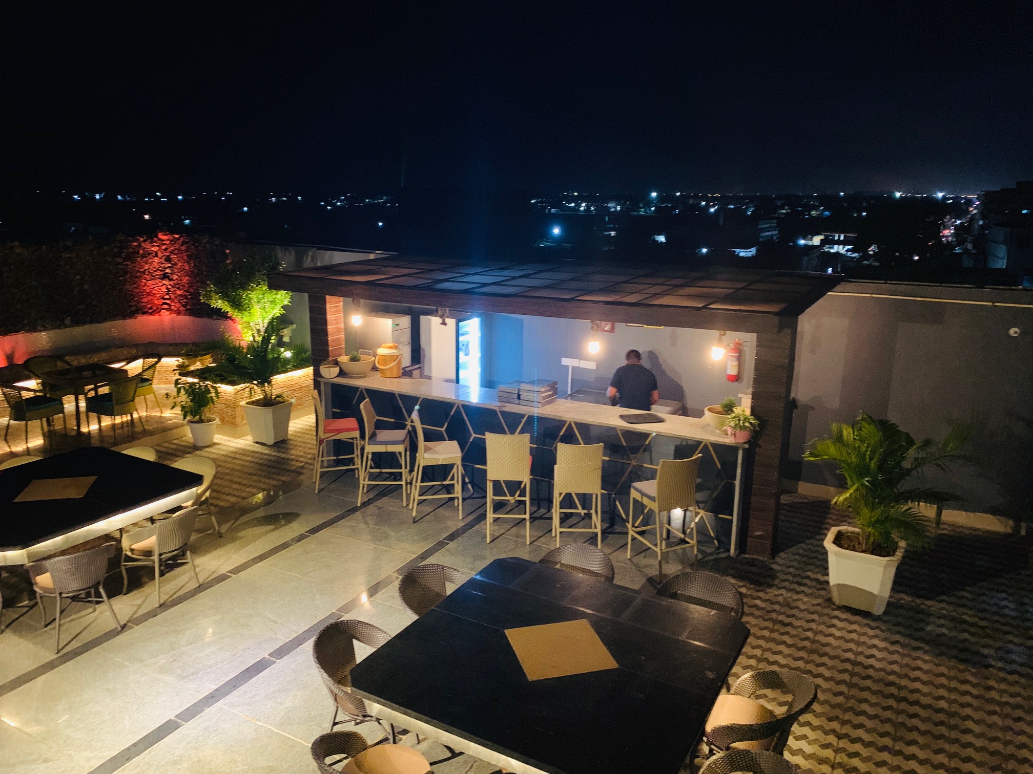 Rooftop Terrace Bar and Restaurants in Bhubaneswar, Odisha Dew